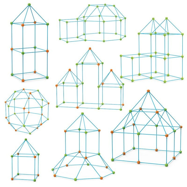 Zelt-Bauset | Interaktiv Kreativ Robust Langlebig Vielseitig Sicher-Luzern Mode