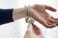 Armbandset | 3-teilig Anhänger Gold Silber Roségold Stilvoll Lebensbaum-Luzern Mode