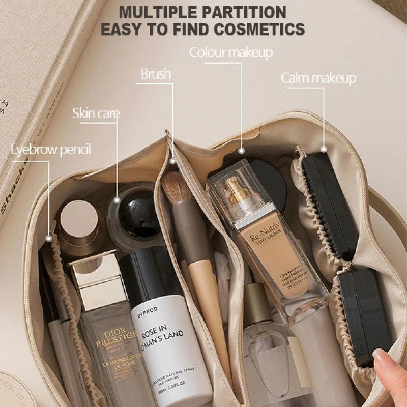 Kosmetiktasche Reiseorganizer für Damen mit Reißverschluss-Luzern Mode