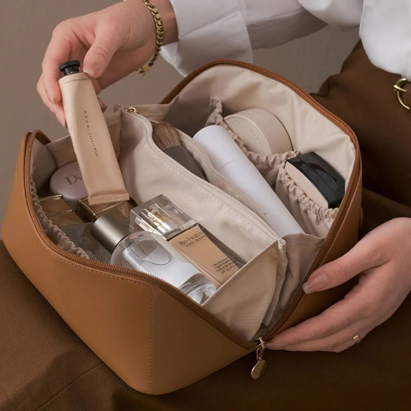 Kosmetiktasche Reiseorganizer für Damen mit Reißverschluss-Luzern Mode