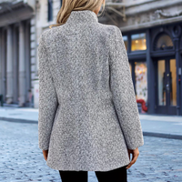 Damen Wollmantel elegant für Herbst und Wintermode-Luzern Mode