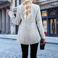 Damen Wollmantel elegant für Herbst und Wintermode-Luzern Mode