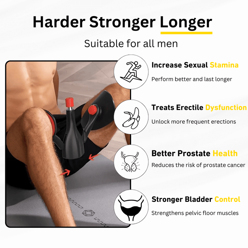Beckenboden-Trainer | Fitness | Komfortabel | Effektiv | Vielseitig-Luzern Mode