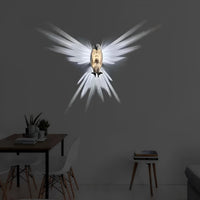 Wandleuchte mit Flügellichteffekt | Adler | Eule | LED | Nachhaltig-Luzern Mode