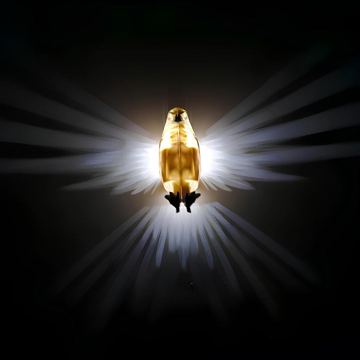 Wandleuchte mit Flügellichteffekt | Adler | Eule | LED | Nachhaltig-Luzern Mode