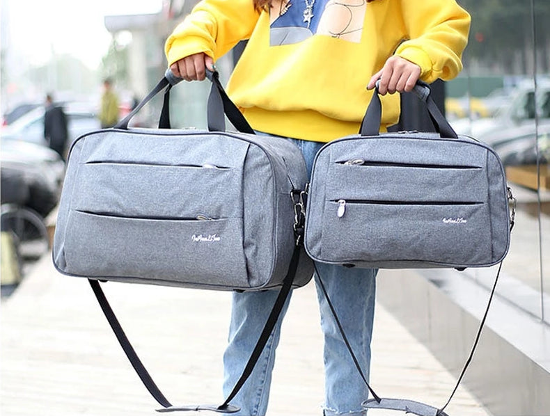 Umkehrbare Handgepäcktasche