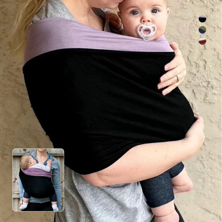 Baby Tragetuch | Wickel | Zweifarbige | Freihändig | Leichtgewicht-Luzern Mode