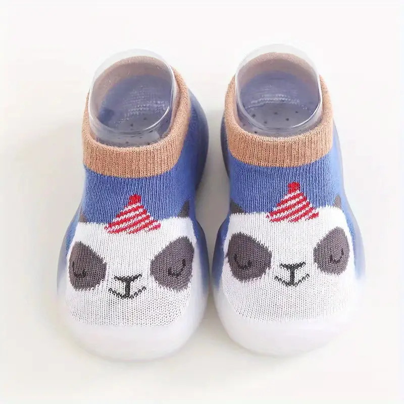 Babyschuhe flexibel rutschfest für erste Schritte-Blau-18-19-Luzern Mode