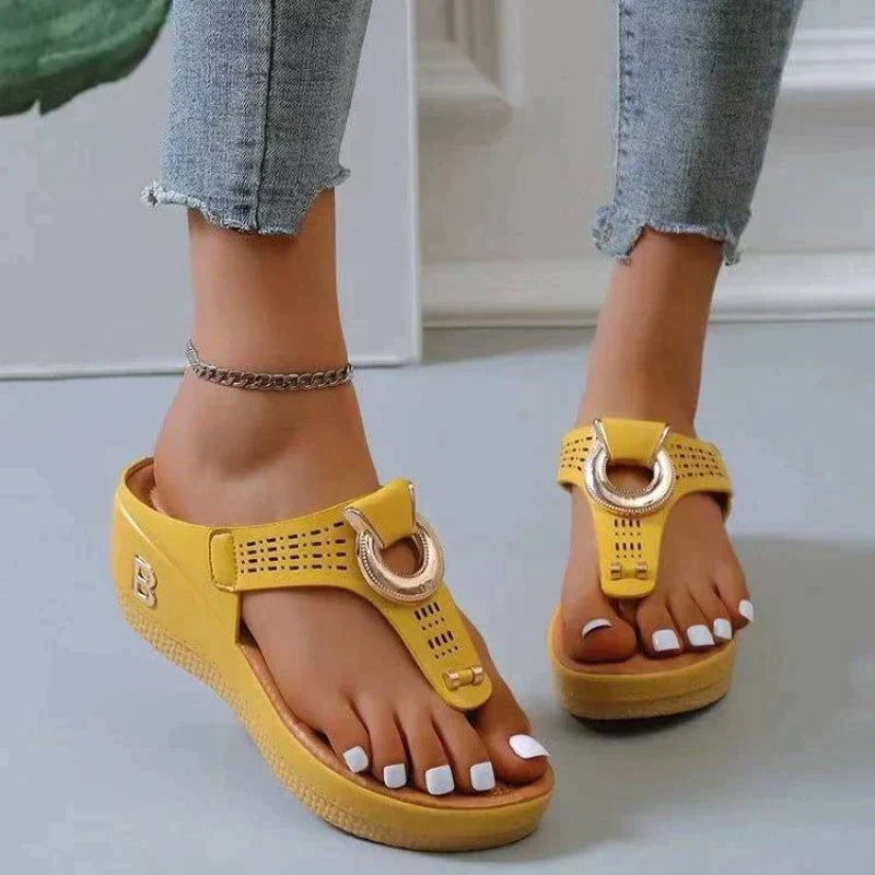Bequeme Damen-Sandalen mit unterstützender Passform – Talia