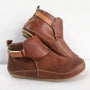 Herren Lederstiefel mit rutschfester Sohle für Outdoor-Abenteuer-Dunkelbraun-36-Luzern Mode