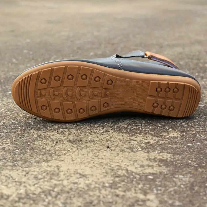 Herren Lederstiefel mit rutschfester Sohle für Outdoor-Abenteuer-Luzern Mode