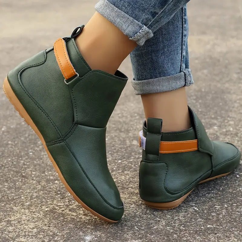 Herren Lederstiefel mit rutschfester Sohle für Outdoor-Abenteuer-Luzern Mode