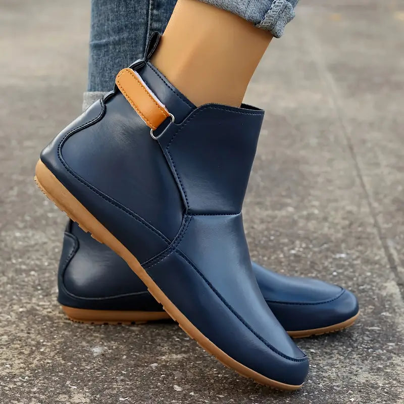 Herren Lederstiefel mit rutschfester Sohle für Outdoor-Abenteuer-Luzern Mode