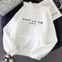 Unisex Hoodie mit "C'est La Vie Paris" Aufdruck, Kapuzenpullover-Weiß-S-Luzern Mode