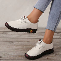 Damenloafer | Flach | Leder | rutschfest | Slipper | Bequem-Luzern Mode