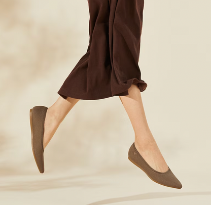 Ballerinas | Damen | Flexibel | Luftig | Rutschfest | Einstieg | Atmungsaktiv-Luzern Mode