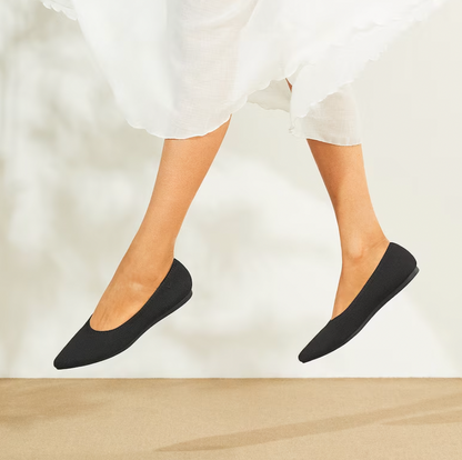 Ballerinas | Damen | Flexibel | Luftig | Rutschfest | Einstieg | Atmungsaktiv-Luzern Mode