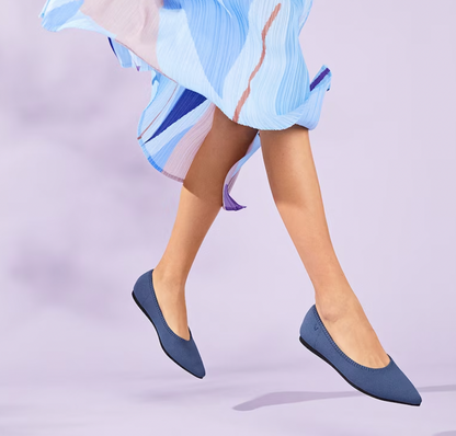 Ballerinas | Damen | Flexibel | Luftig | Rutschfest | Einstieg | Atmungsaktiv-Luzern Mode