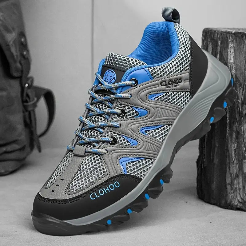 Herren Outdoor Wanderschuhe rutschfest und atmungsaktiv-Grau-39-Luzern Mode