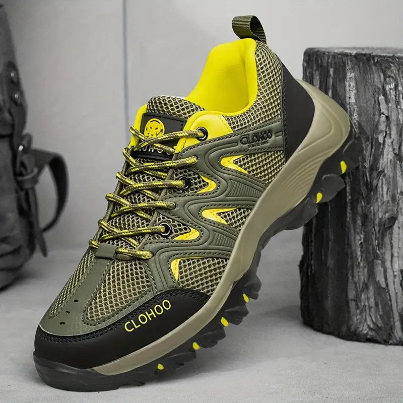 Herren Outdoor Wanderschuhe rutschfest und atmungsaktiv-Olivgrün-39-Luzern Mode