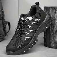 Herren Outdoor Wanderschuhe rutschfest und atmungsaktiv-Schwarz-39-Luzern Mode