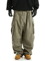 Herren Cargo Hose mit Taschen - Bequeme Freizeithose-Grün-S-Luzern Mode
