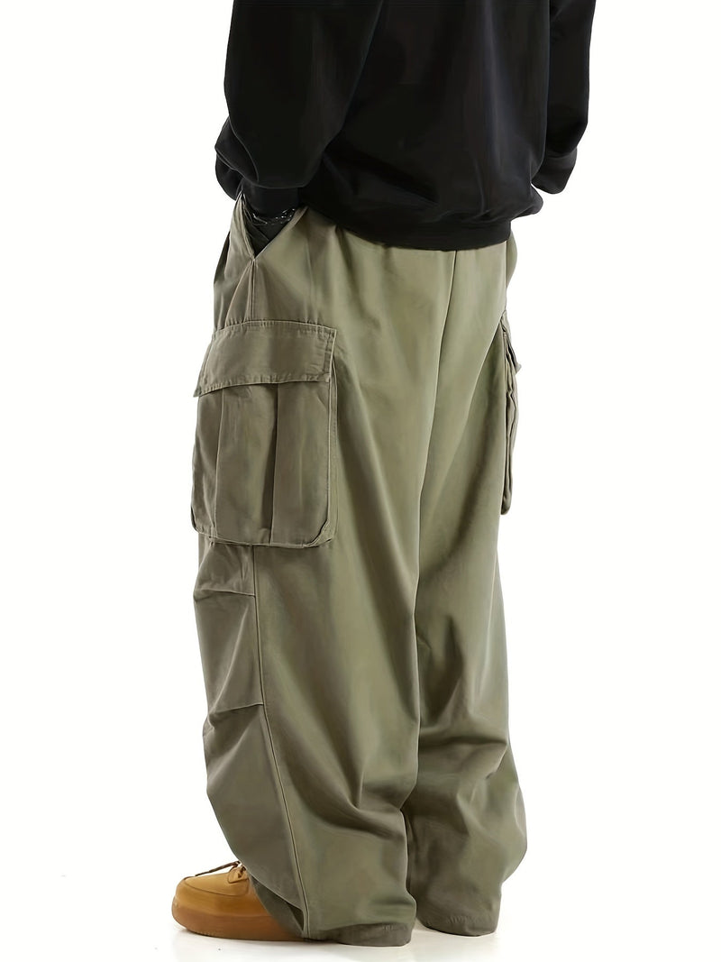 Herren Cargo Hose mit Taschen - Bequeme Freizeithose-Luzern Mode