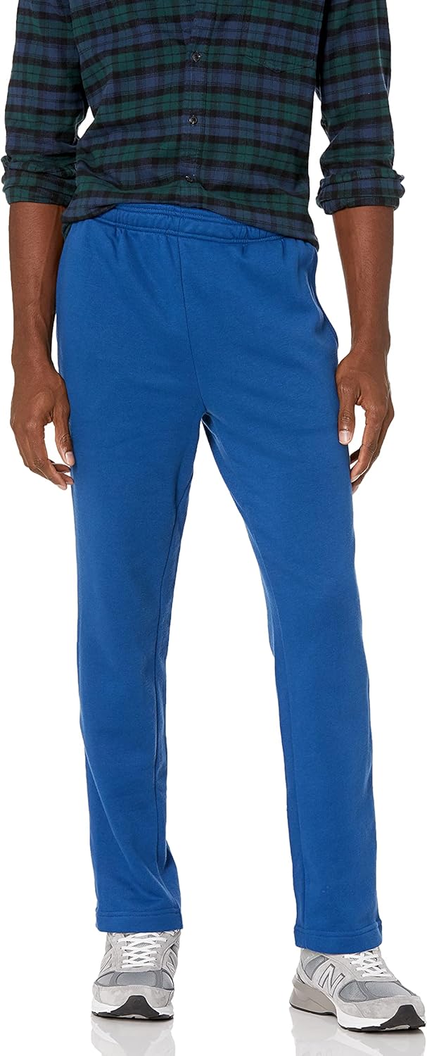 Herren Jogginghose mit elastischem Bund und Taschen-Blau-S-Luzern Mode