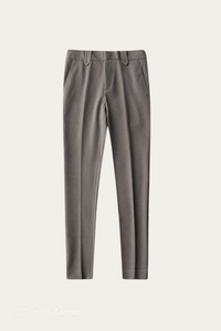 Herren Anzughose Slim Fit Business Eleganz Büro Look-Hellgrau-29-Luzern Mode