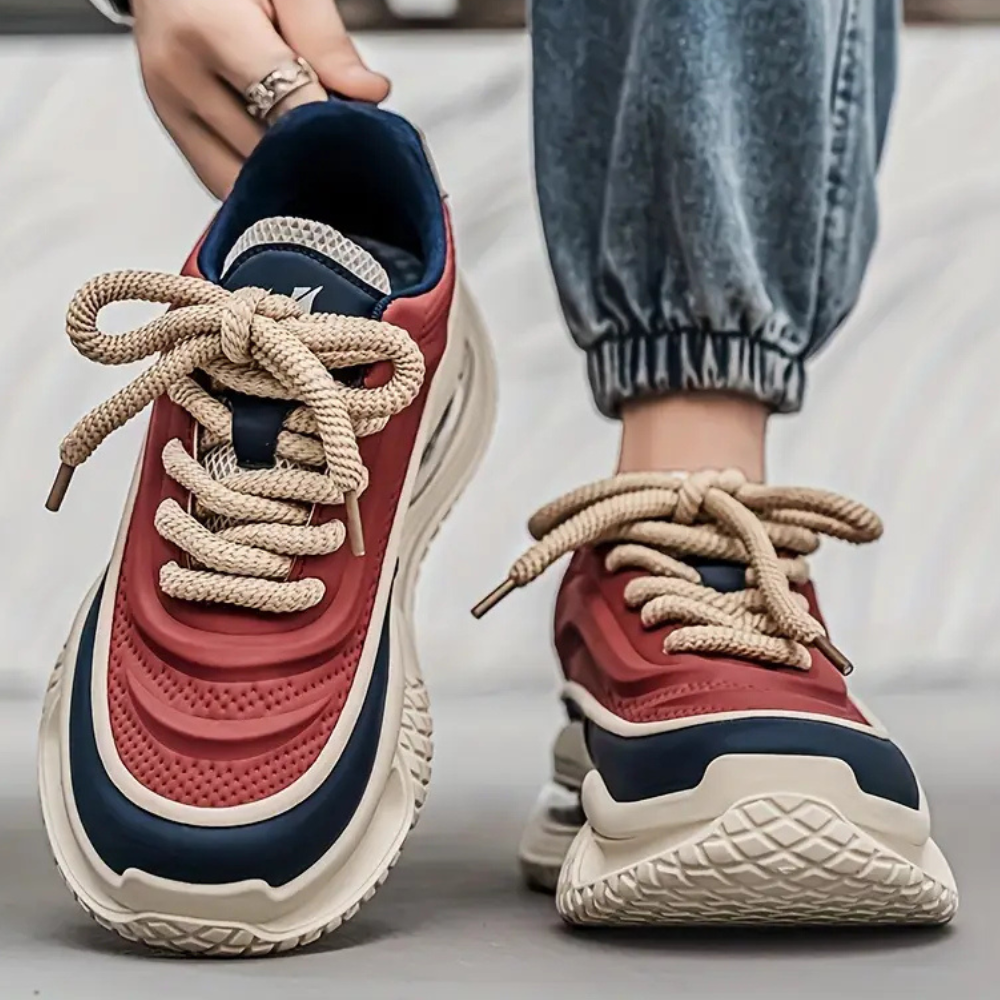 Herren Sneaker mit Luftpolstersohle für maximalen Komfort-Luzern Mode