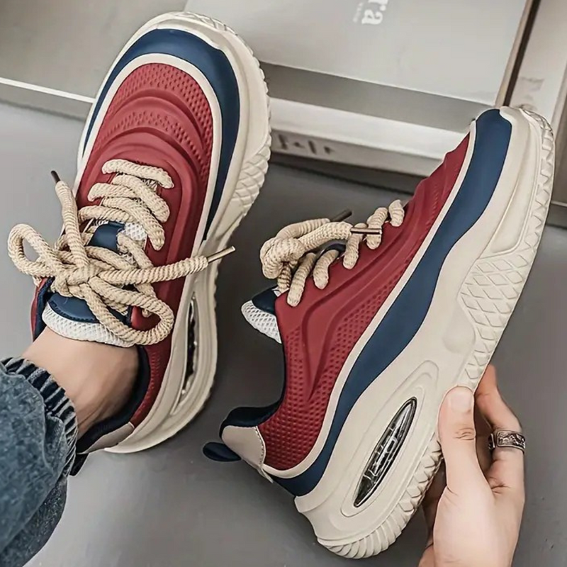 Herren Sneaker mit Luftpolstersohle für maximalen Komfort-Luzern Mode