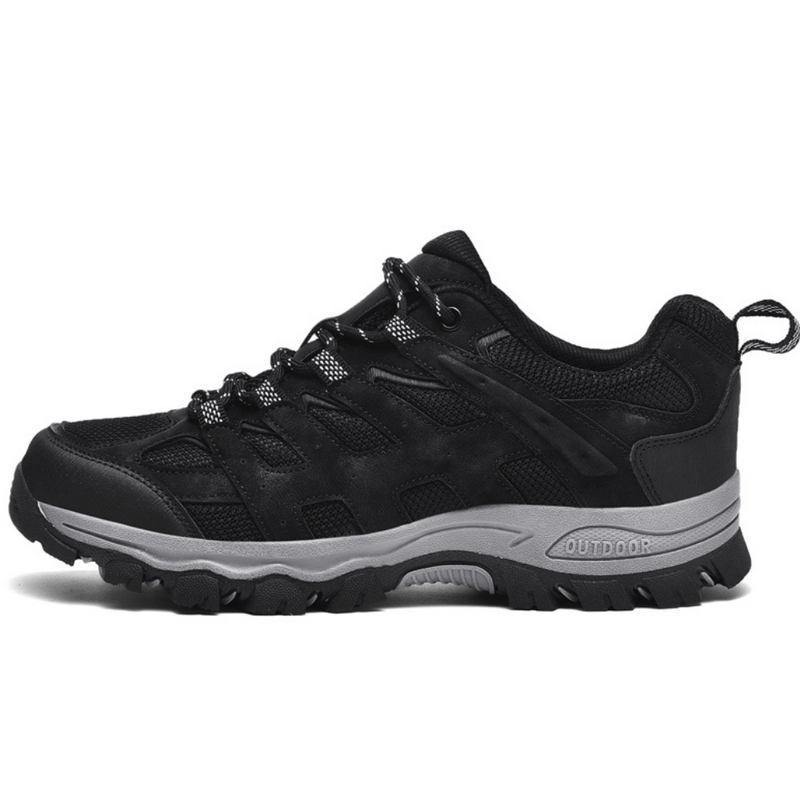 Herren Outdoor Wanderschuhe rutschfest und atmungsaktiv-39-Schwarz-Luzern Mode