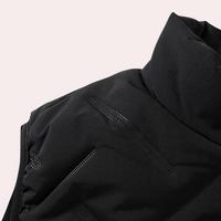 Herren Winterjacke mit Reißverschluss und Steppdesign-Luzern Mode