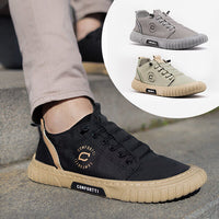 Herren Sneaker | Niedrig | Rutschfeste Sohle | Flexibel | Leicht | Schnürsenkel-Luzern Mode