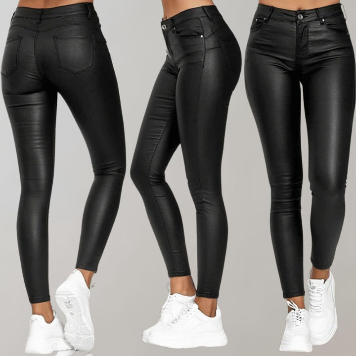 Elegante Damenhose mit hohem Bund und bequemem Sitz-Luzern Mode