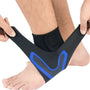 Knöchelbandage | Verstellbar Unterstützend Bequem Atmungsaktiv Flexibel-Blau-Links-M-Luzern Mode