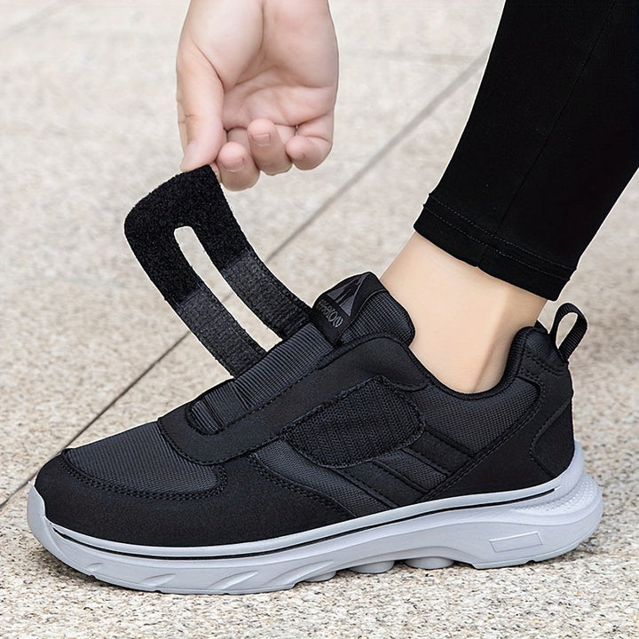 Bequeme Damen Sneaker mit Klettverschluss für Alltag-Luzern Mode
