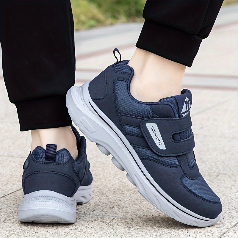 Bequeme Damen Sneaker mit Klettverschluss für Alltag-Luzern Mode