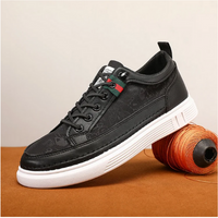 Herren Sneaker mit Komfortsohle für Alltag und Sport-39-Schwarz-Luzern Mode
