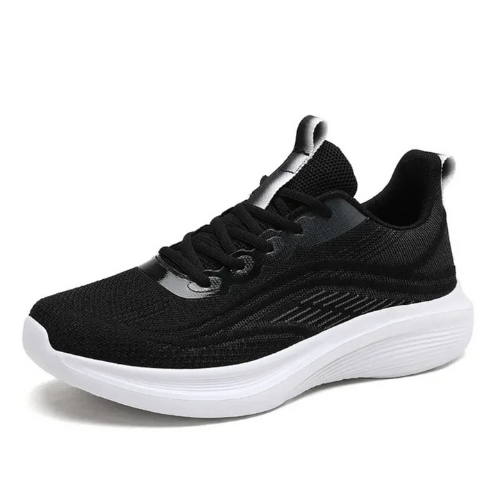 Laufschuhe Damen Airboost Orthoschuh Komfort Sneaker-35-Schwarz-Luzern Mode