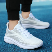Laufschuhe Damen Airboost Orthoschuh Komfort Sneaker-35-Weiß-Grau-Luzern Mode