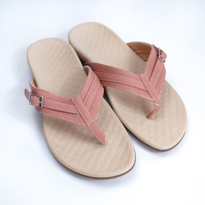 Orthopädische Zehensandalen Damen | Sommerkomfort | Anti-Rutsch | Fußfreundlich-Luzern Mode