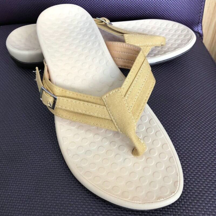 Orthopädische Zehensandalen Damen | Sommerkomfort | Anti-Rutsch | Fußfreundlich-Luzern Mode