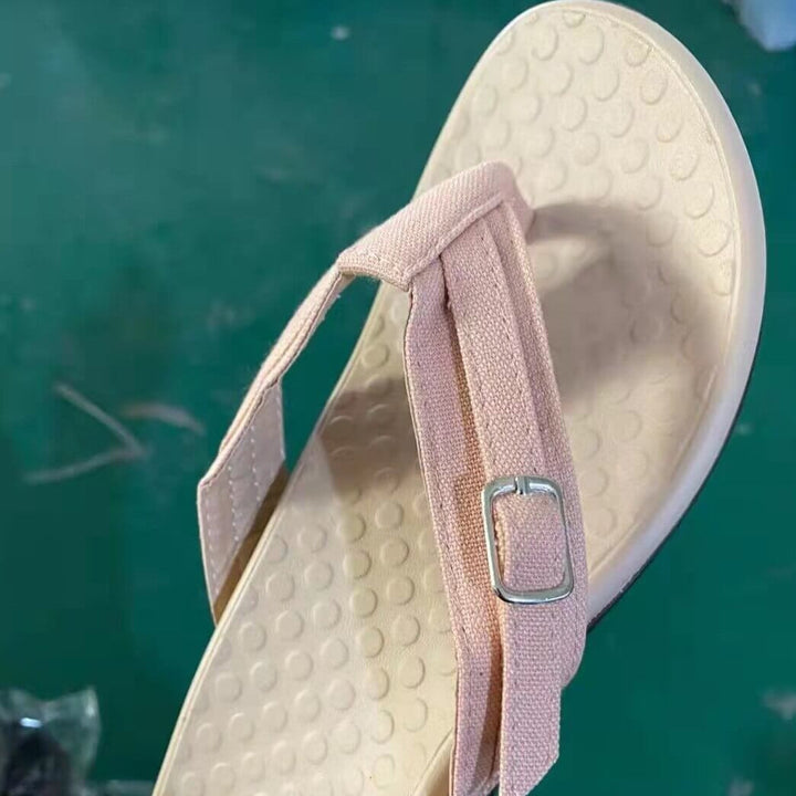 Orthopädische Zehensandalen Damen | Sommerkomfort | Anti-Rutsch | Fußfreundlich-Luzern Mode