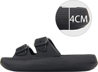 Pillow-Slides | Weicher Sohle | Unisex | Einfarbig | EVA-Schaum-Luzern Mode