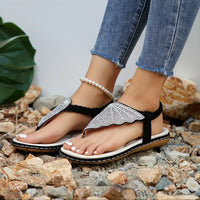 Orthopädische Sandalen Damen | Verstellbar | Bequem & Leicht | Sommer Komfort-Schwarz-36.0-Luzern Mode