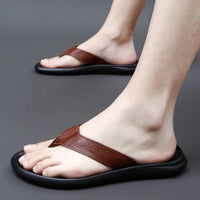 Herren Sommerschuhe | Atmungsaktive & rutschfeste Slipper | Freizeit & Strand-Luzern Mode