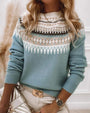 Damenpullover | Gebraucht Komfortabel Lässig Weich Atmungsaktiv Nachhaltig Modern-Blauw-S-Luzern Mode