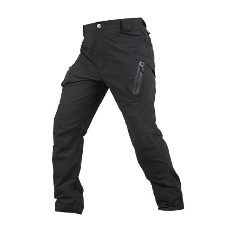 Taktische Outdoor-Hose für Herren - Robust und Bequem-Schwarz-M-Luzern Mode