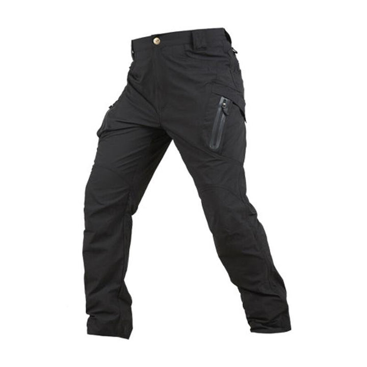 Taktische Outdoor-Hose für Herren - Robust und Bequem-Schwarz-M-Luzern Mode